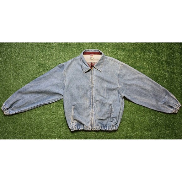 Vintage 104th U.S. Open Shinnecock Hills Denim Jacket Embossed (Men's M) - Picture 3 of 16